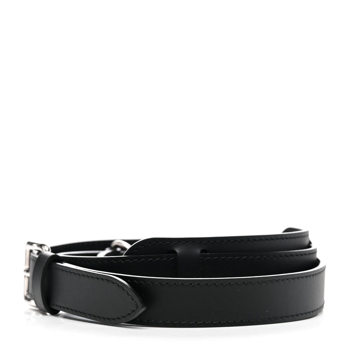 Calfskin Adjustable Shoulder Strap Black