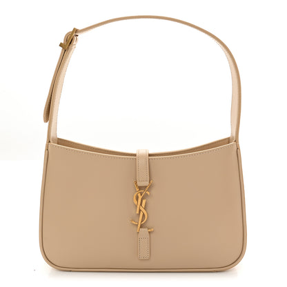 Saint Laurent Smooth Calfskin Le 5 A 7 Hobo Dark Beige 1 of 10