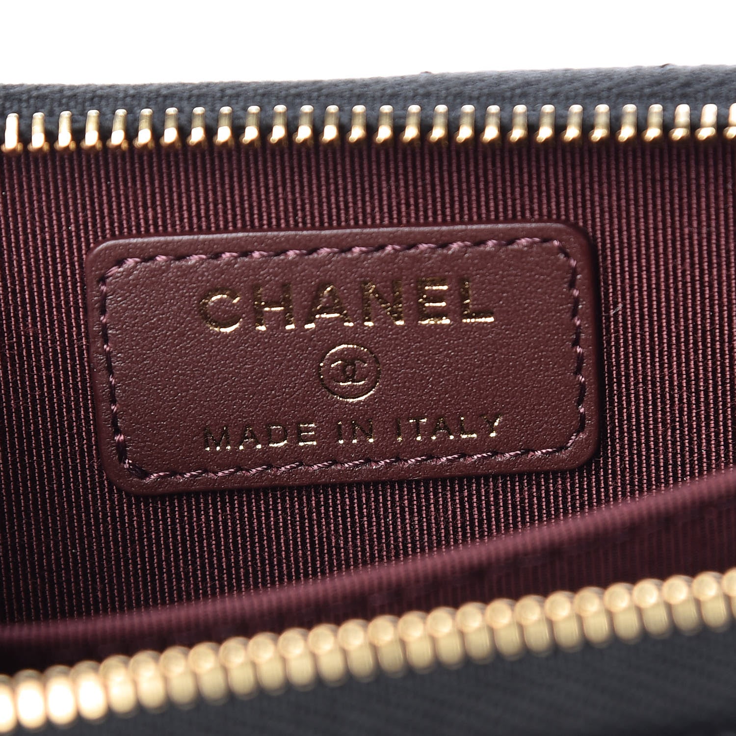 Chanel Caviar Quilted Zip Coin Purse Black 6 of 7