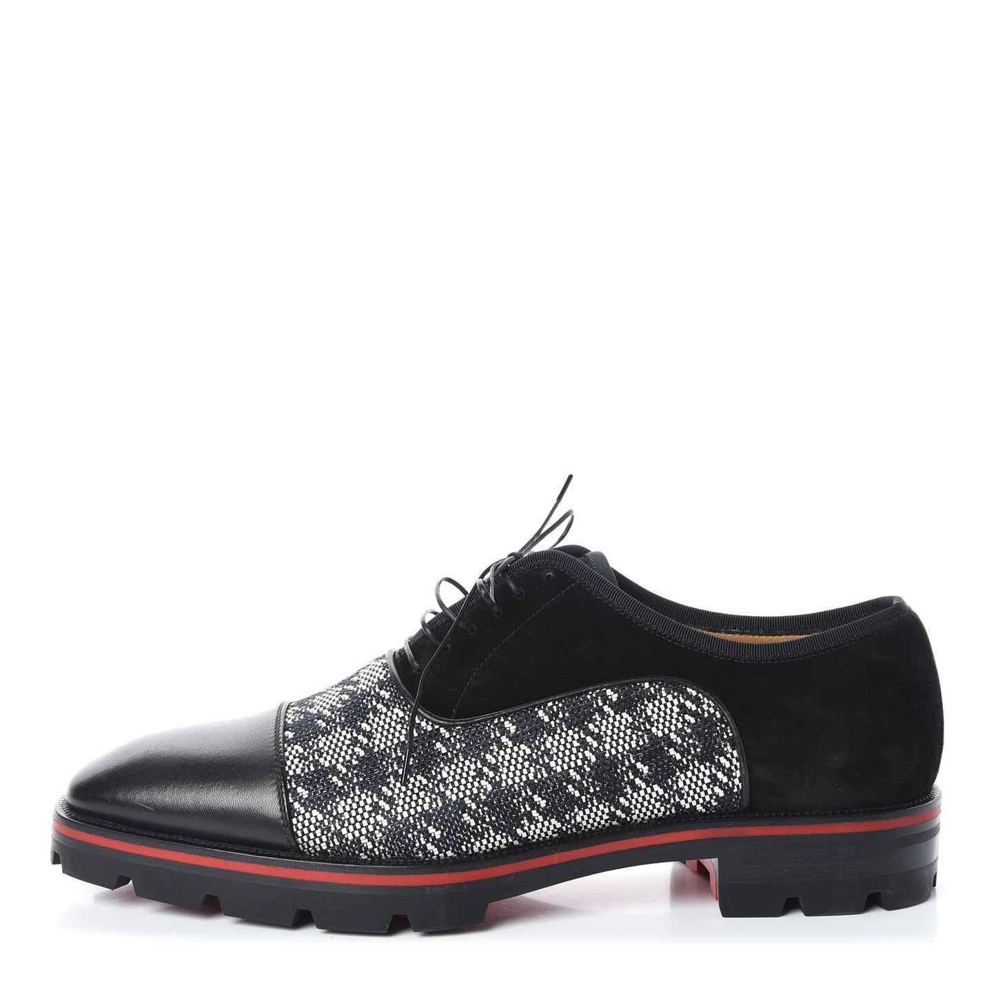 Suede Calfskin Mens Hubertus Orlato Flat 42.5 Black