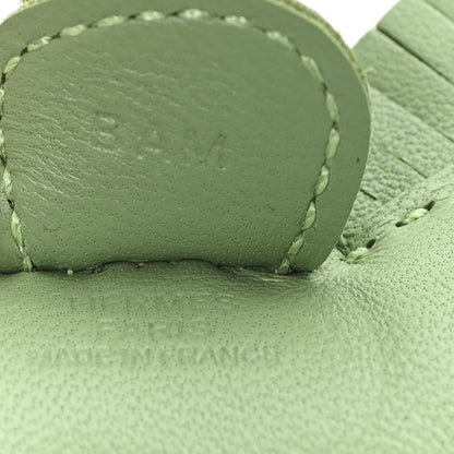Hermes Milo Lambskin Grigri Rodeo Horse Bag Charm PM Vert Criquet 3 of 4