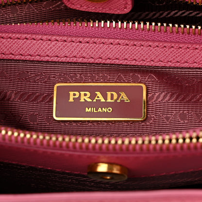 Prada Saffiano Lux Medium Tote Begonia 6 of 19