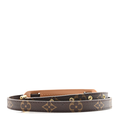 Louis Vuitton Monogram 16mm Adjustable Shoulder Strap 2 of 4