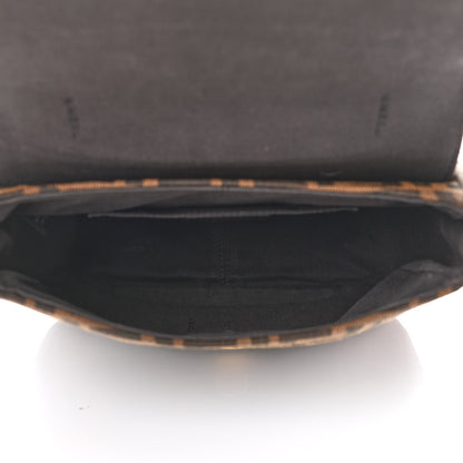 Fendi Zucca Vitello Elite Small Messenger Bag Tobacco Ecstasy 4 of 10