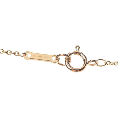 Tiffany 18K Yellow Gold 18mm Elsa Peretti Bean Pendant Necklace 6 of 7