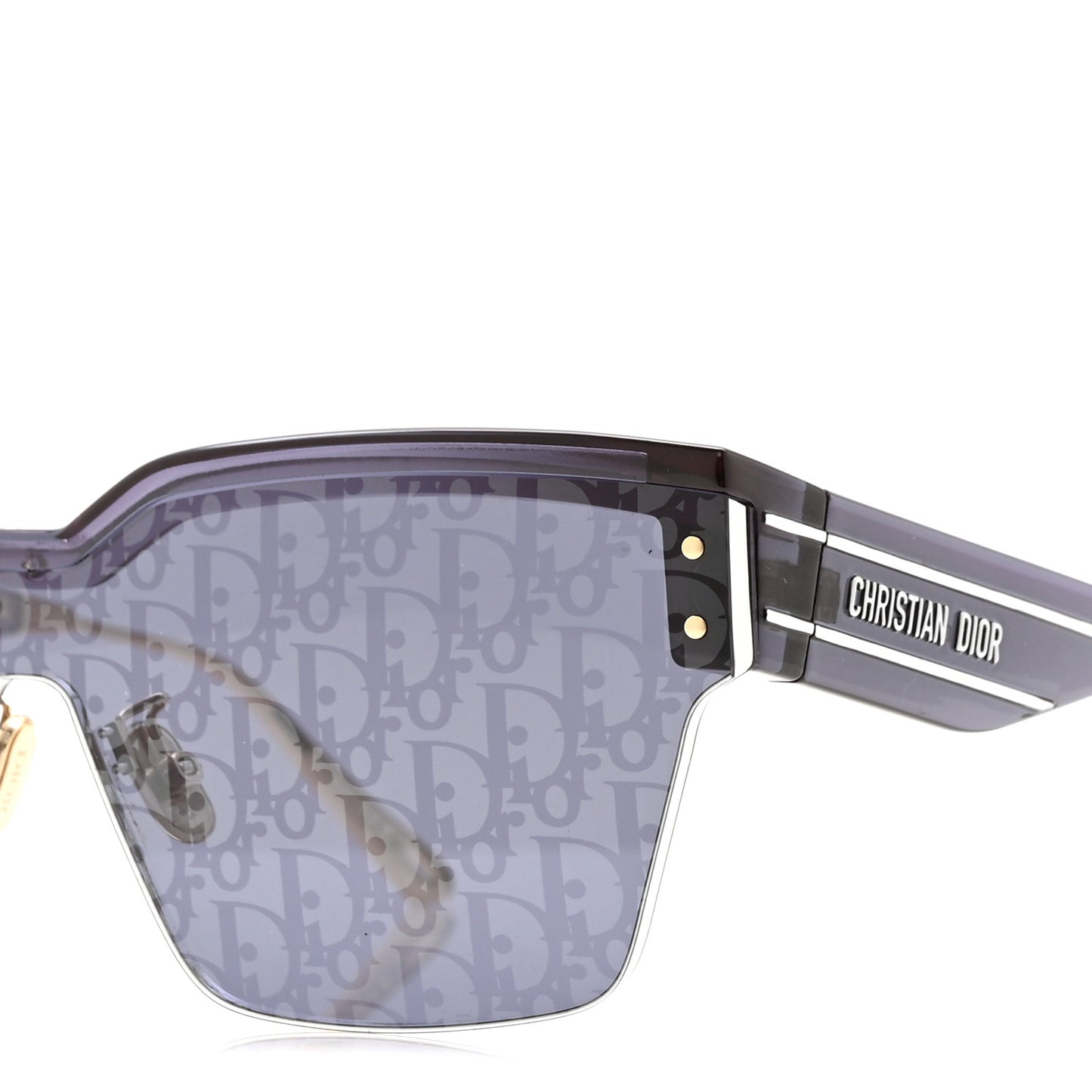 Oblique Diorclub M4U Mask Sunglasses Grey