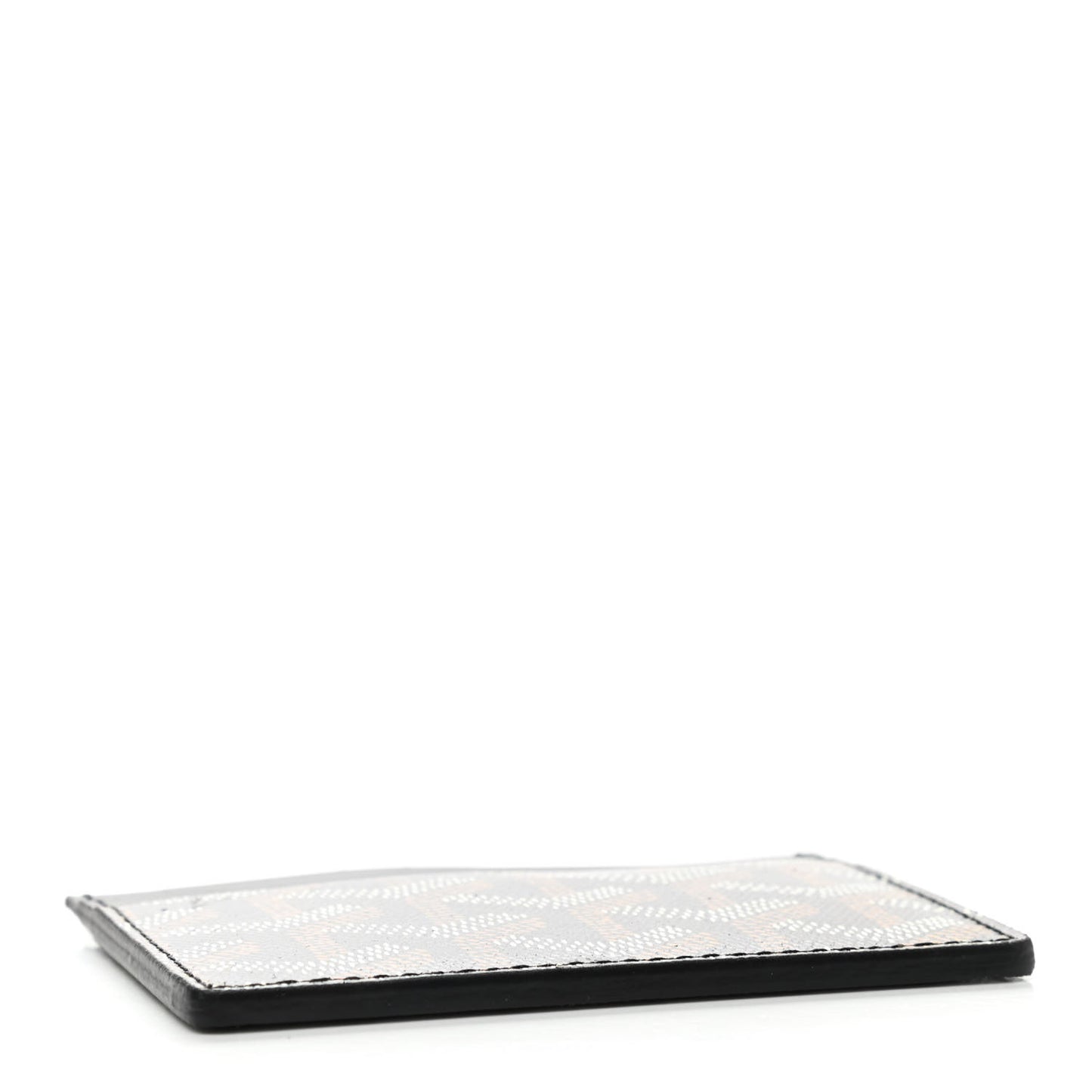 Goyardine Saint Sulpice Card Holder Black