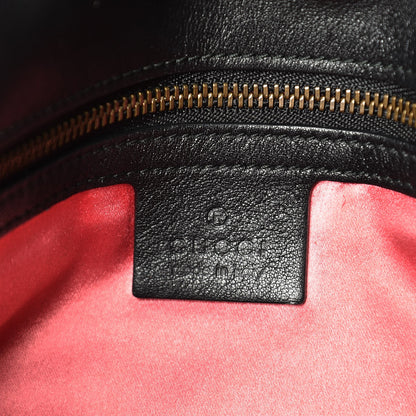 Gucci Velvet Matelasse Medium GG Marmont Shoulder Bag Black 7 of 15