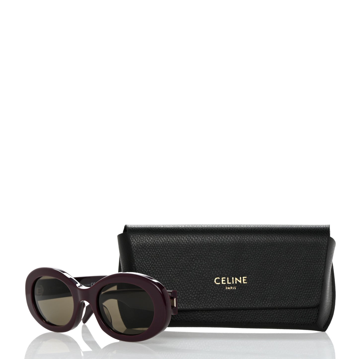 Acetate Triomphe 01 Sunglasses CL 40194U Burgundy