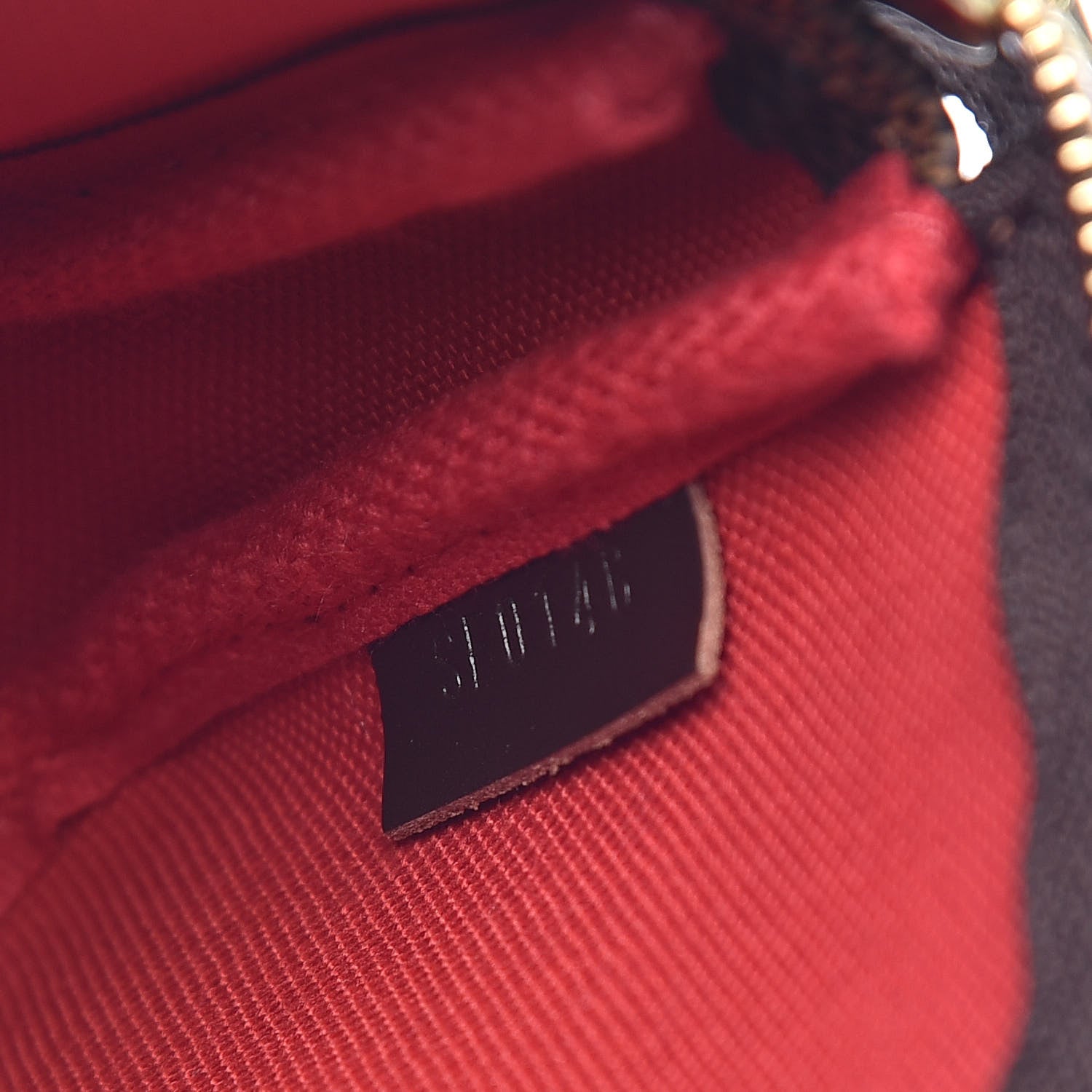 Louis Vuitton Damier Ebene Mini Pochette Accessories 6 of 9
