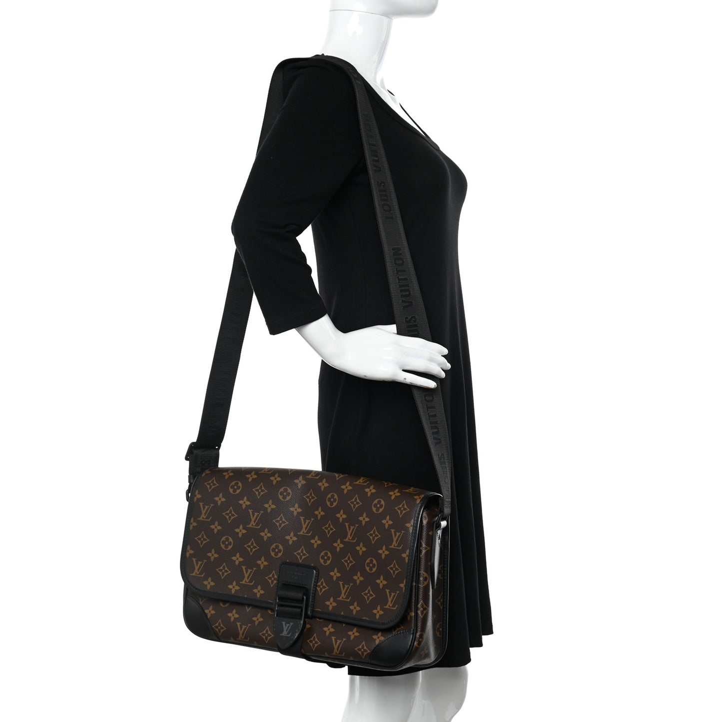 Monogram Macassar Archy Messenger GM