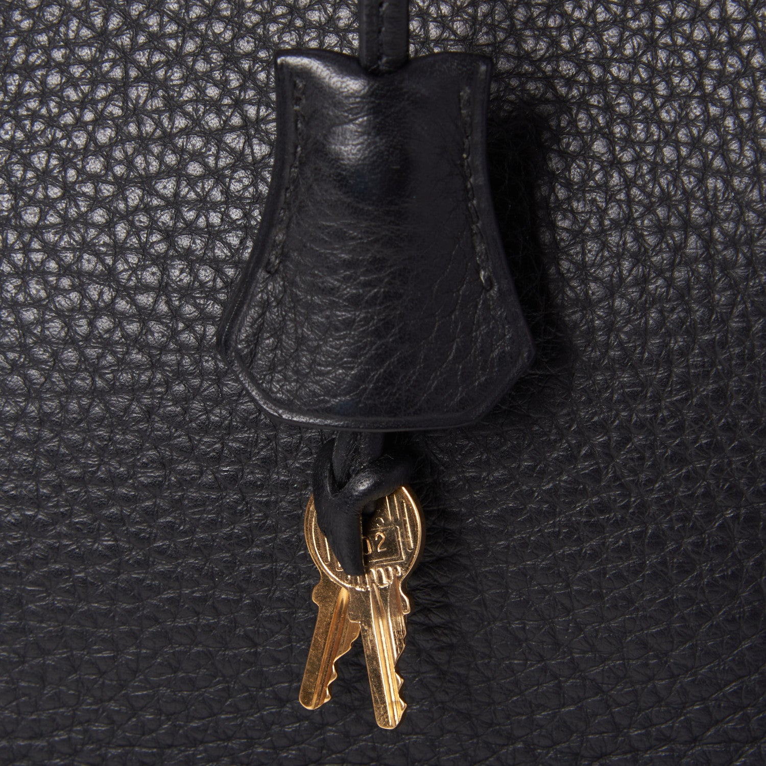 Hermes Taurillon Clemence Birkin 35 Black 30 of 31