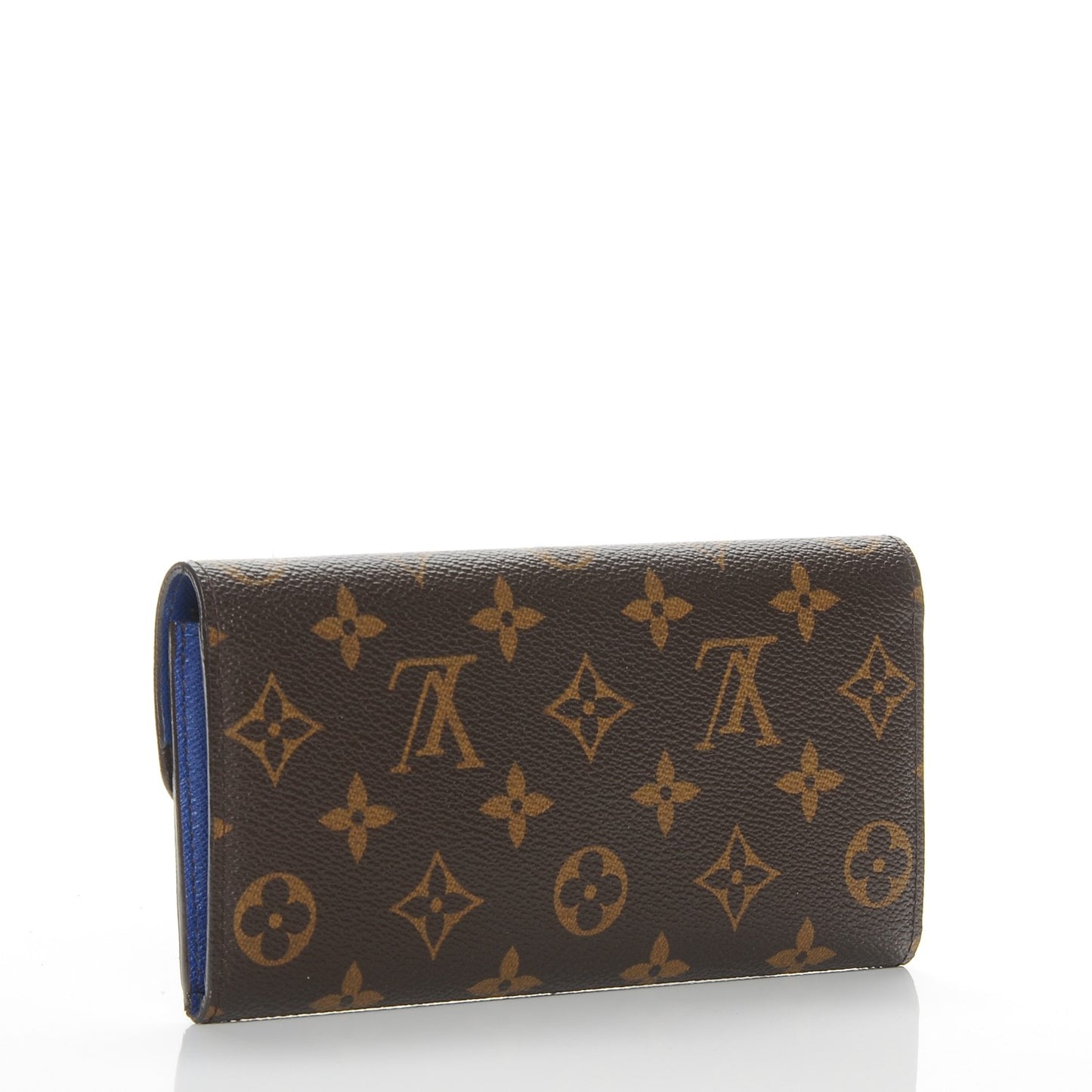Monogram Emilie Wallet Blue