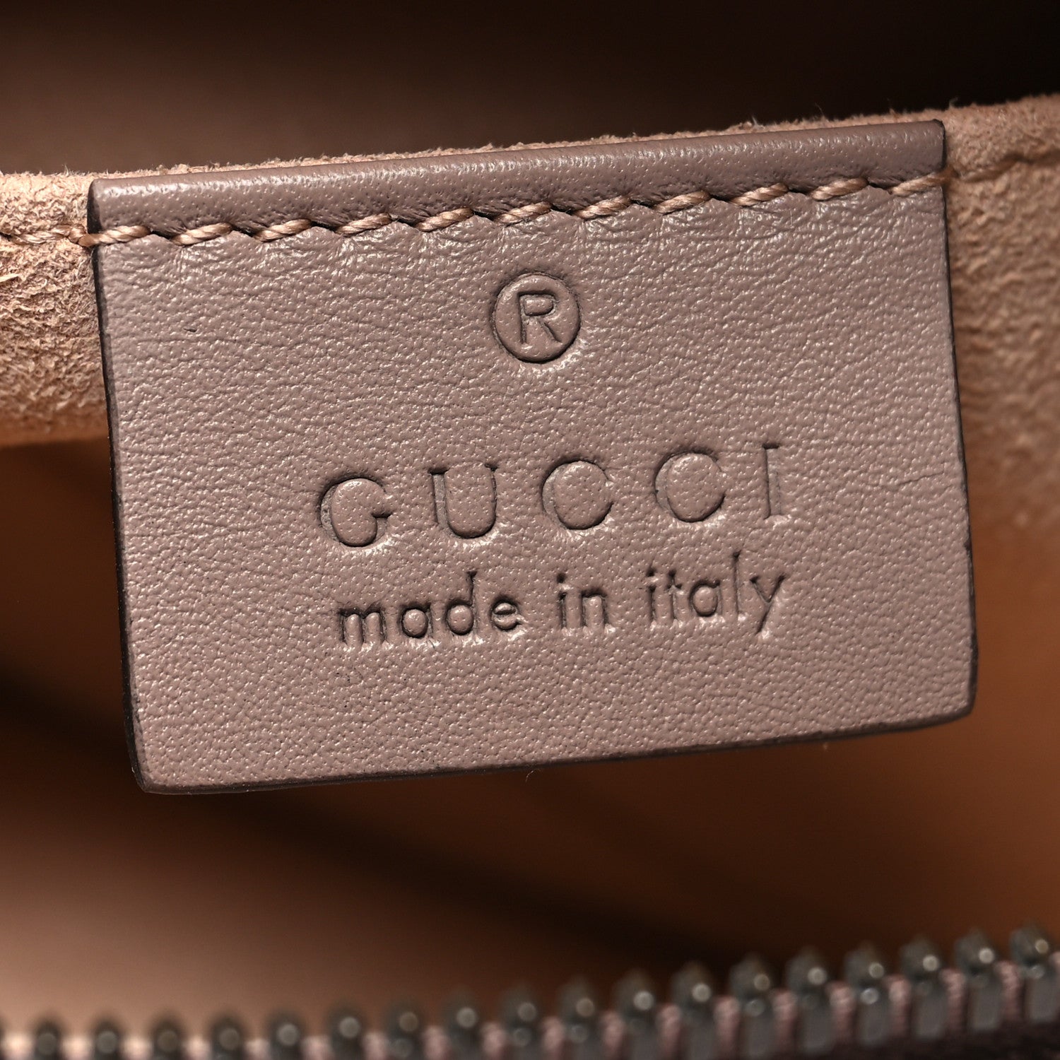 Gucci Calfskin Matelasse GG Marmont Belt Bag 85 34 Porcelain Rose 6 of 12