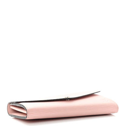 Louis Vuitton Epi Sarah Wallet NM Rose Ballerine 5 of 9