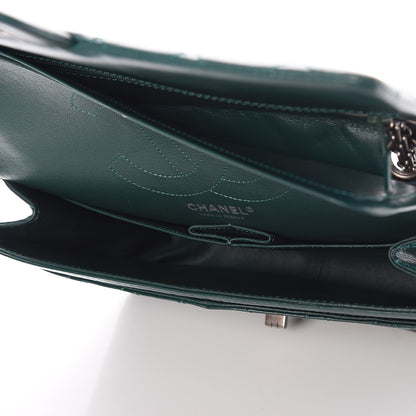 Chanel Aged Calfskin 2.55 Reissue 226 Flap Dark Green 6 of 8