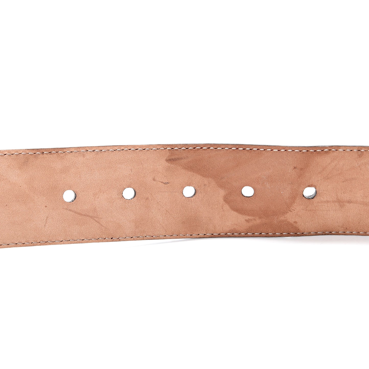 Soft Microguccissima Margaux Calfskin Belt 80 32 Rosso
