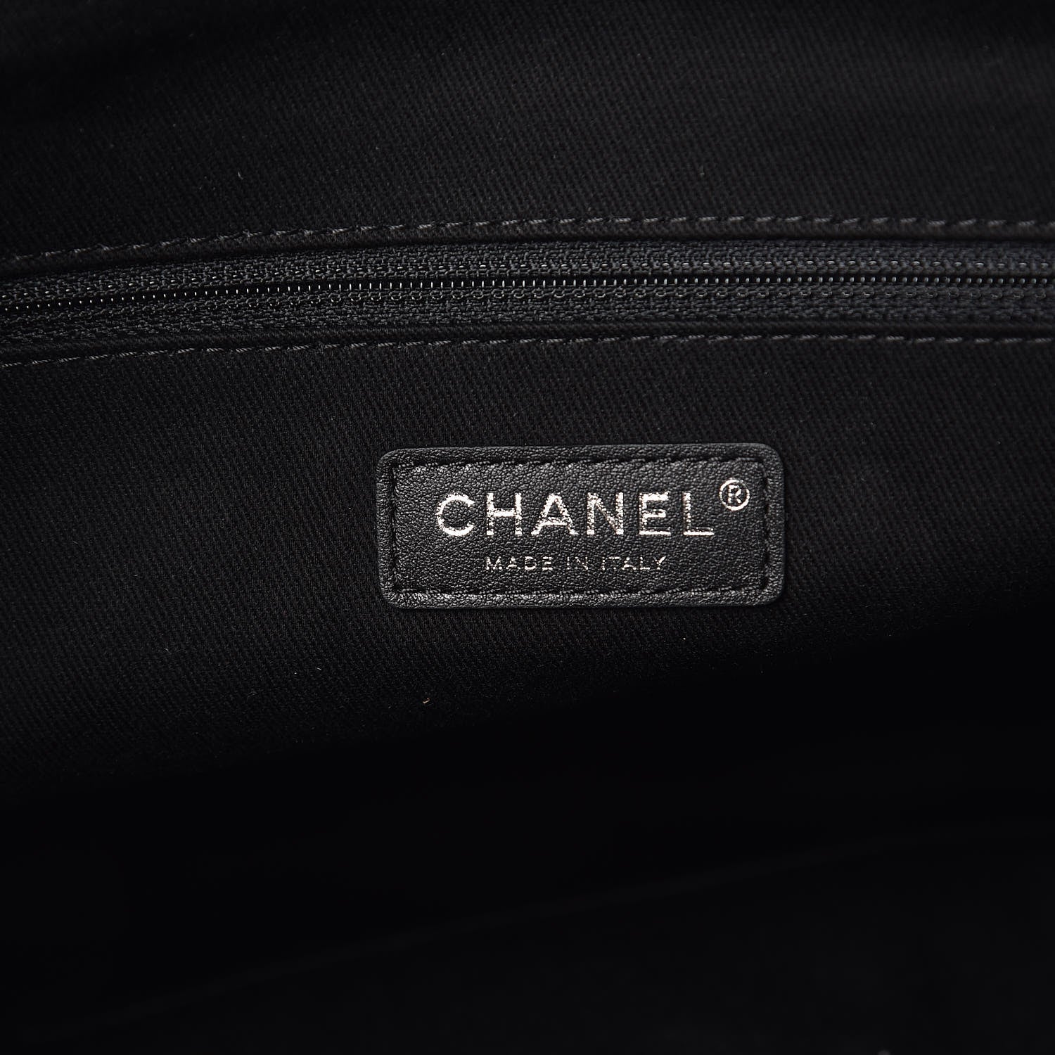 Chanel Lurex Boucle Medium Deauville Tote Black 7 of 8