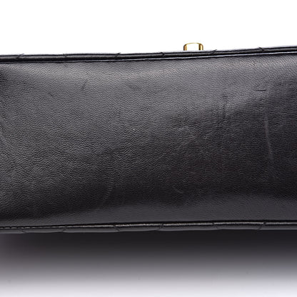 Chanel Lambskin Quilted Small Single Flap Bag Black 12 of 14