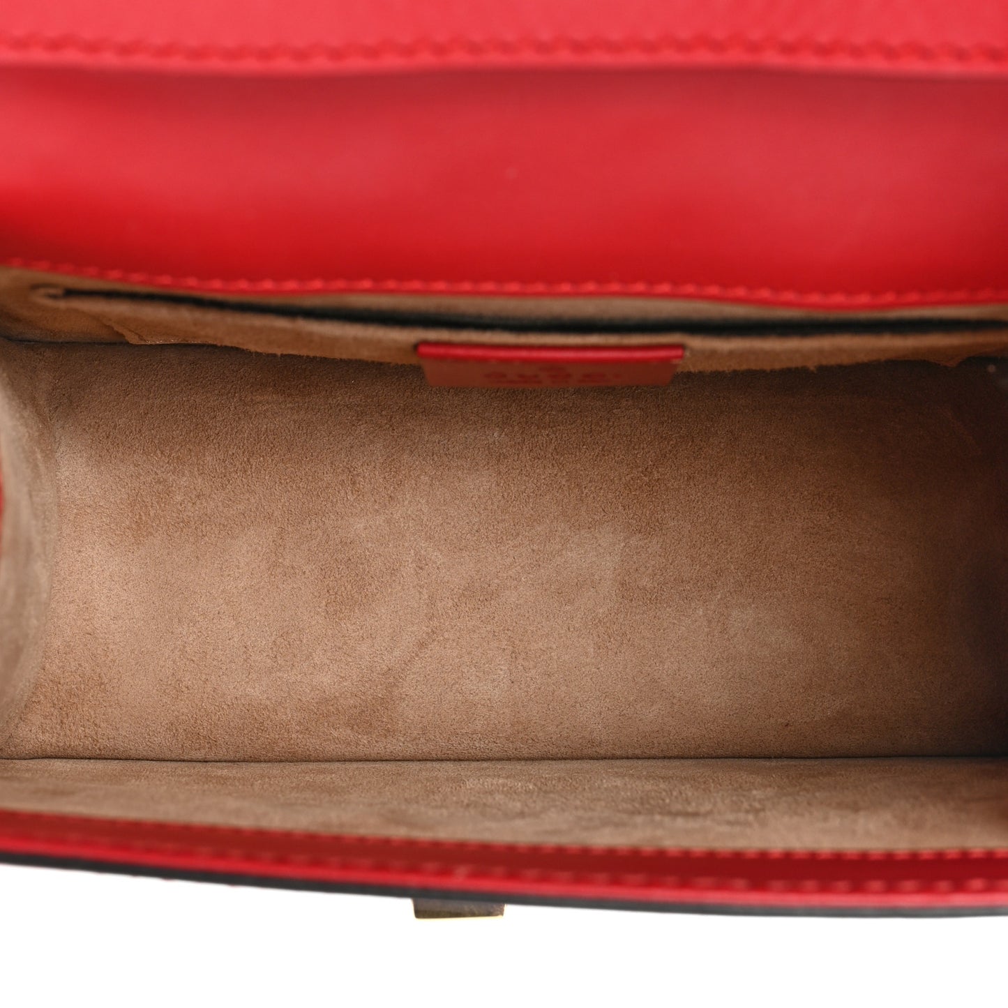 Calfskin Mini Sylvie Top Handle Bag Hibiscus Red