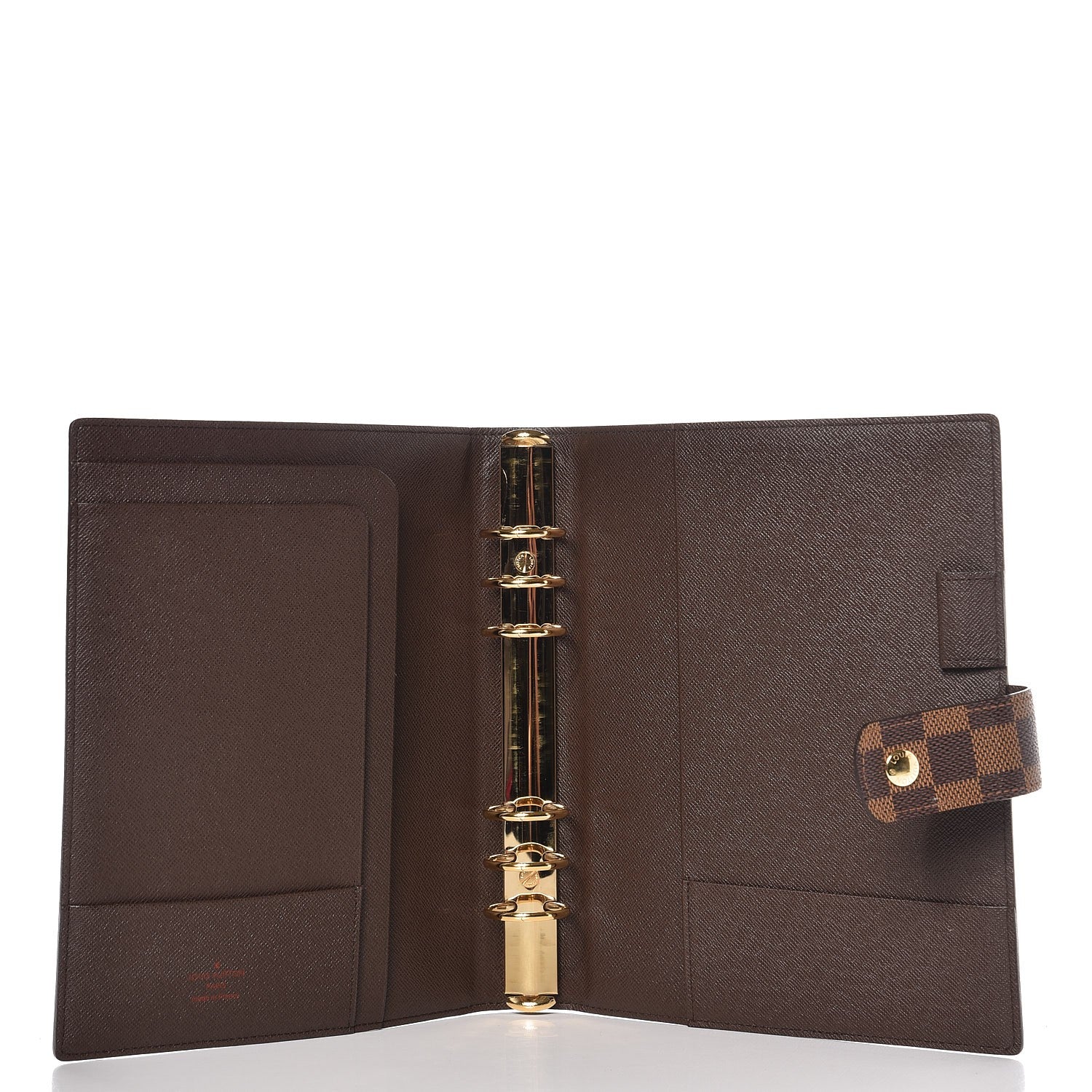 Louis Vuitton Damier Ebene Large Ring Agenda Cover 5 of 6