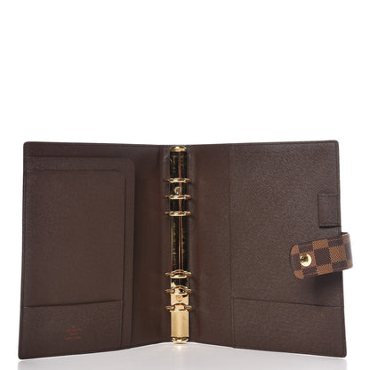 Louis Vuitton Damier Ebene Large Ring Agenda Cover 5 of 6