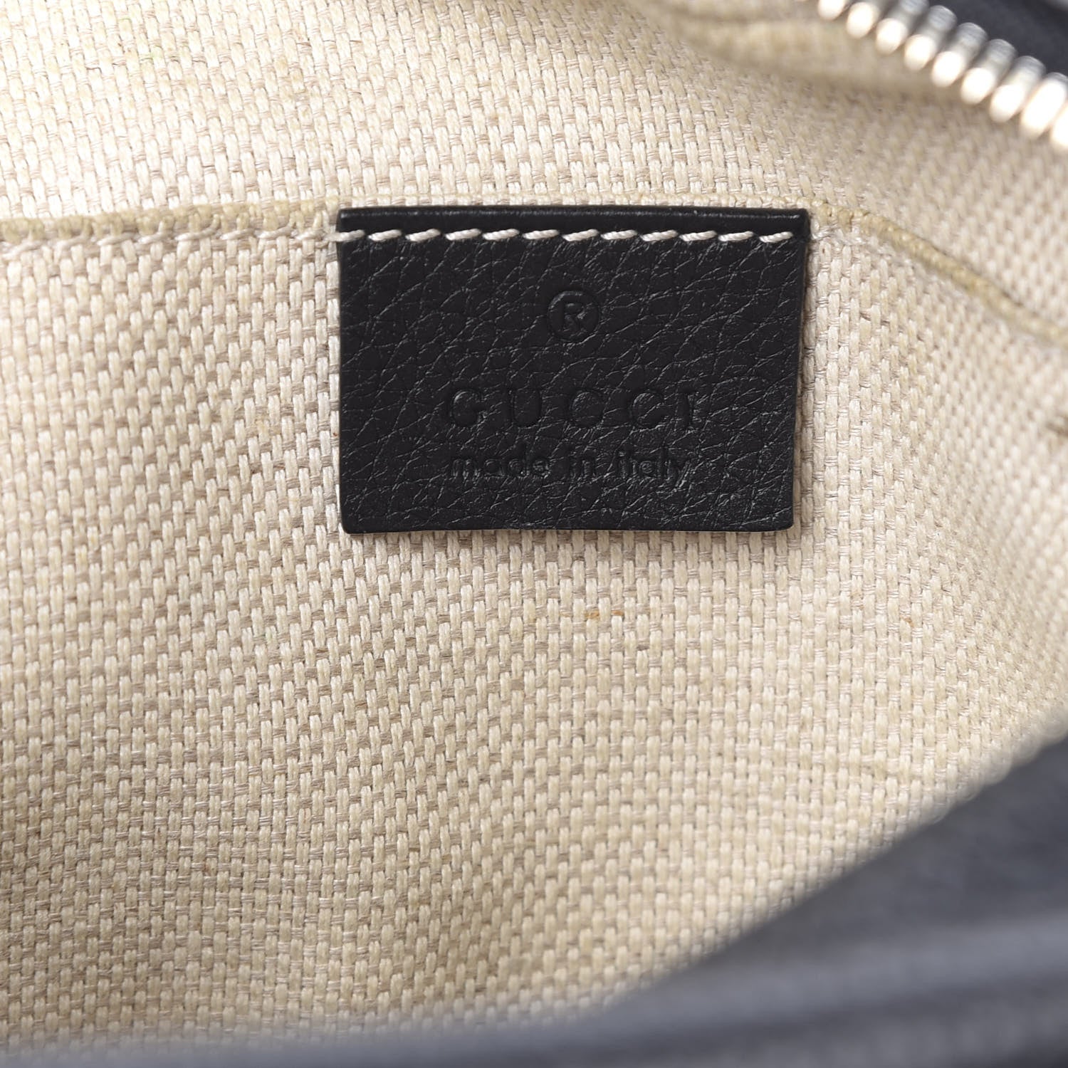 Gucci Pebbled Calfskin Small Soho Disco Bag Black 6 of 16