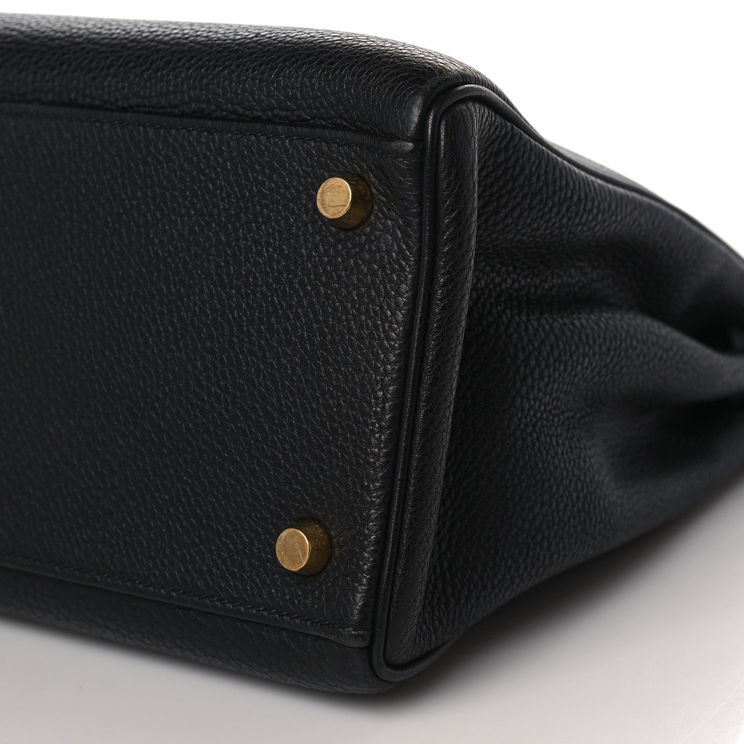 Hermes Togo Kelly Retourne 32 Black 9 of 10