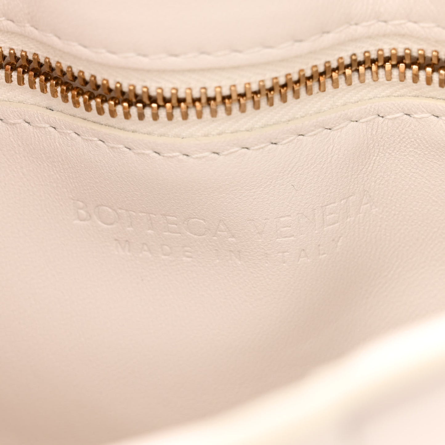 Nappa Maxi Intreccio Padded Cassette Crossbody Bag Chalk