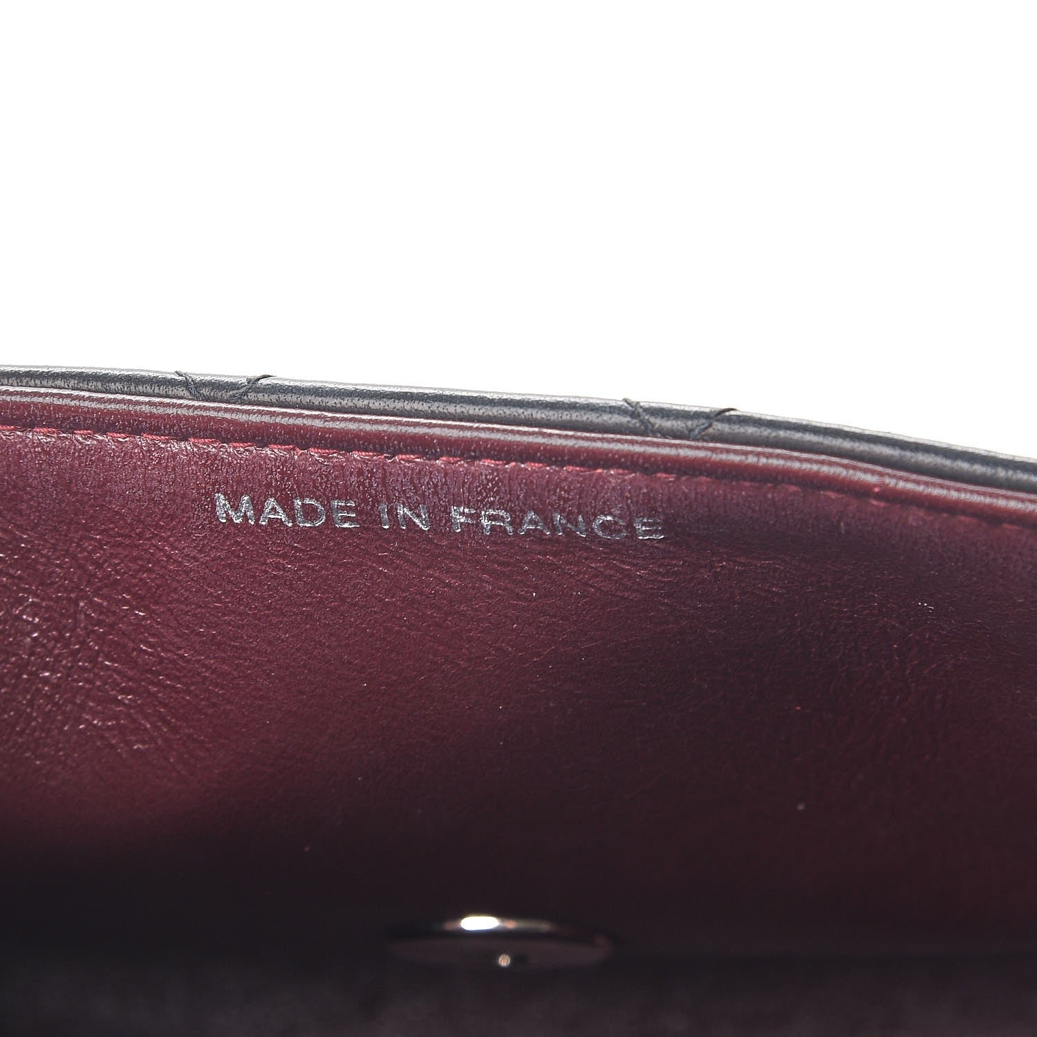 Chanel Lambskin Quilted Mini Square Flap Black 8 of 13
