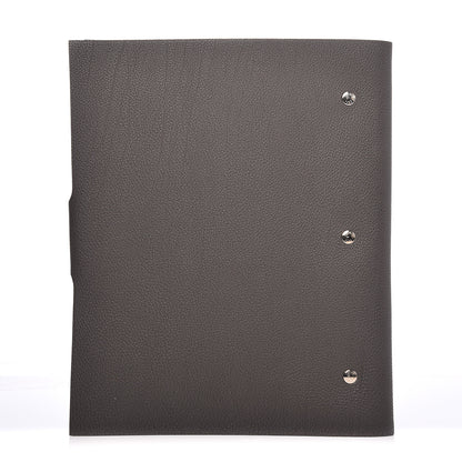 Hermes Togo Ulysse GM Notebook Cover Etain 5 of 6