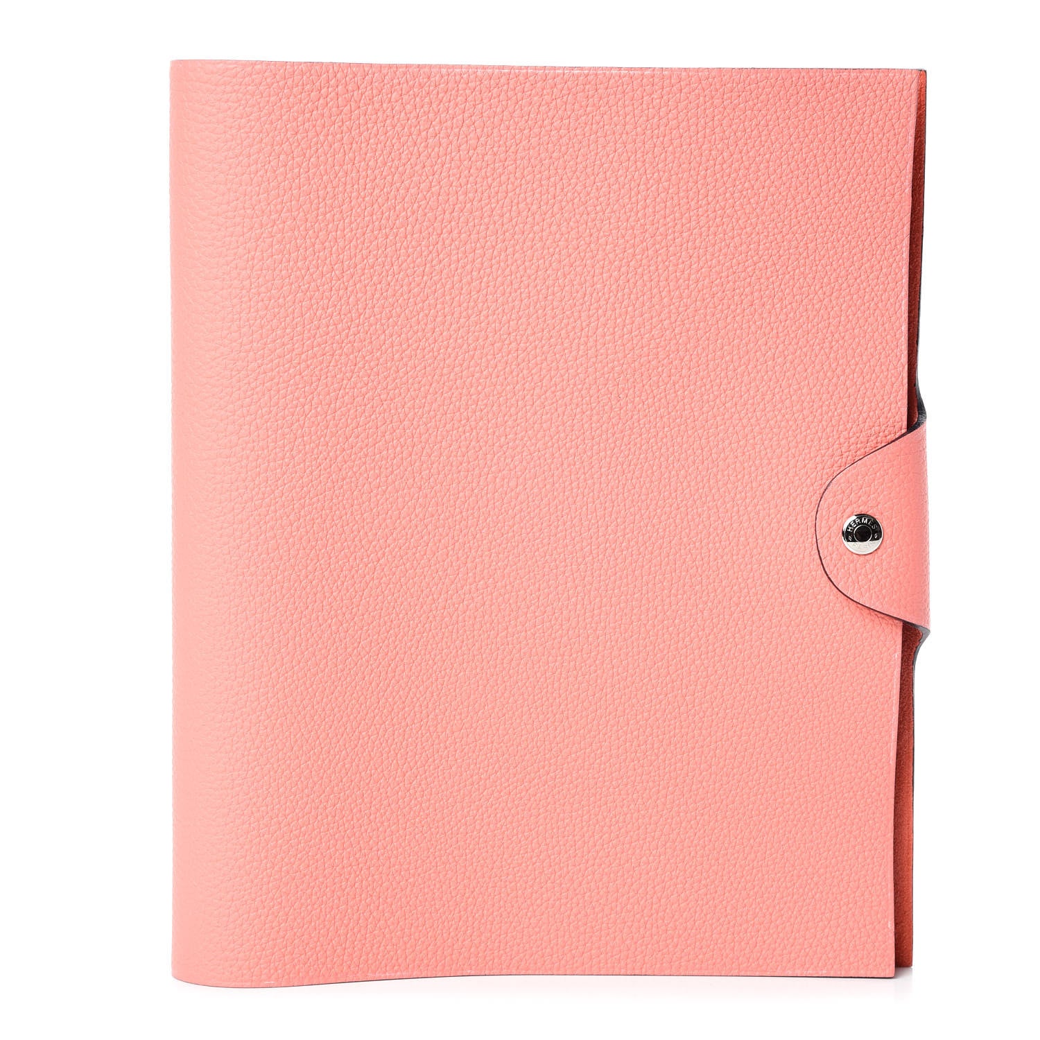 Hermes Togo Ulysse MM Notebook Rose Candy 1 of 8