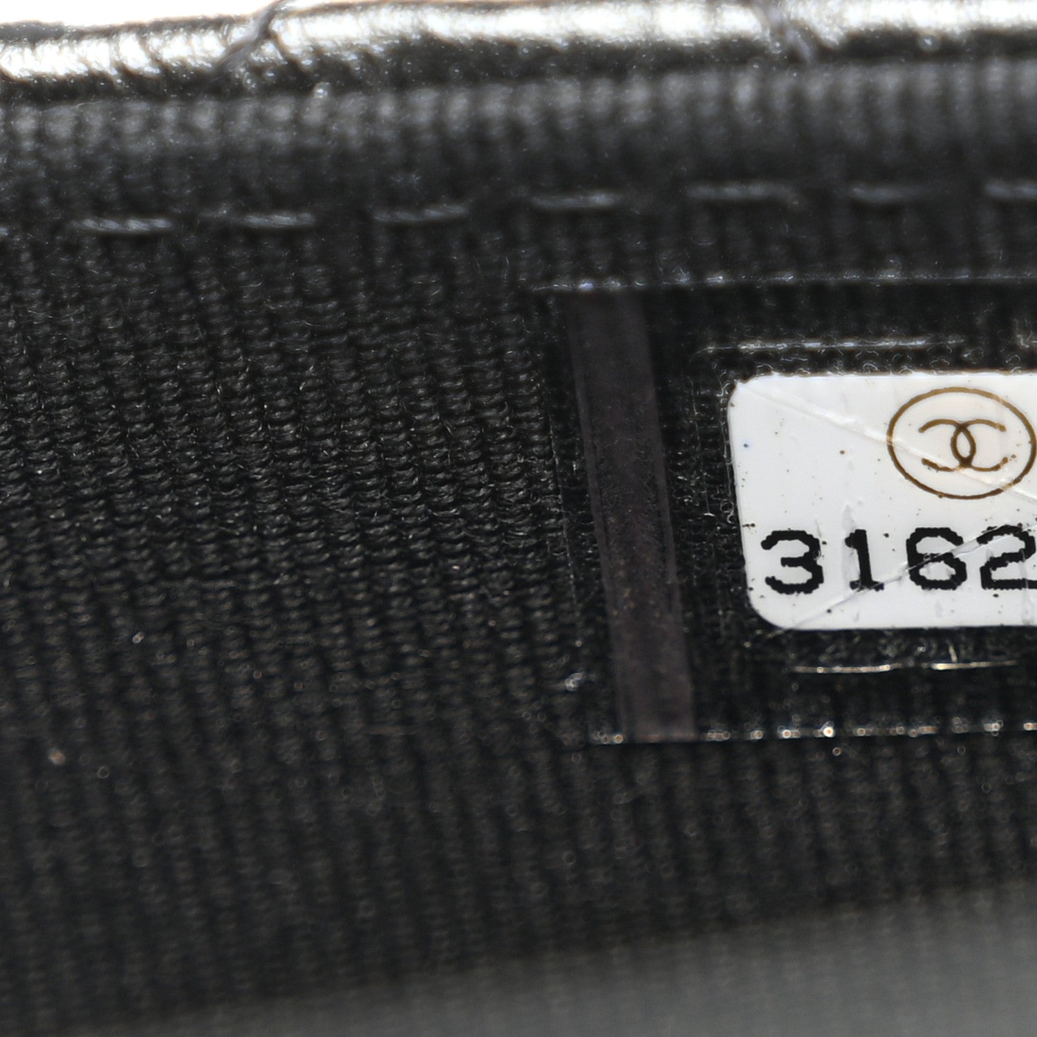 Chanel Calfskin Quilted Maxi Pearls Card Holder Flap With Chain Black 8 of 12