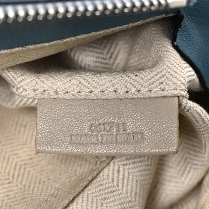 Loewe Calfskin Small Puzzle Bag Stone Blue 7 of 10