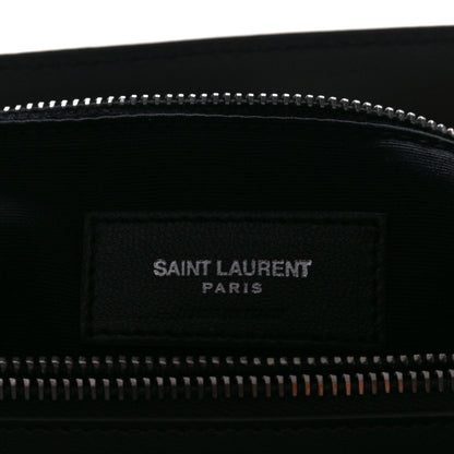 Saint Laurent Calfskin Y Quilted Monogram Medium Loulou Chain Satchel Earth 7 of 13