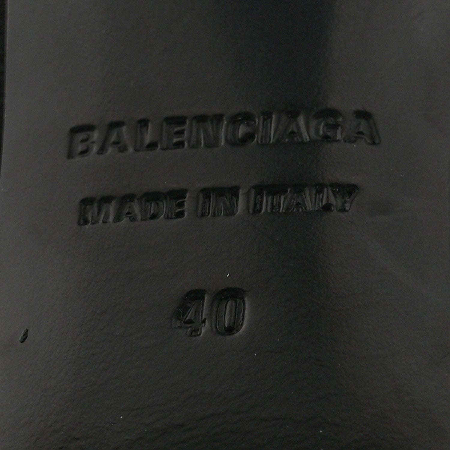 Balenciaga Crepe Jersey Pointed Toe Knife Thigh High Boots 40 Black 7 of 7