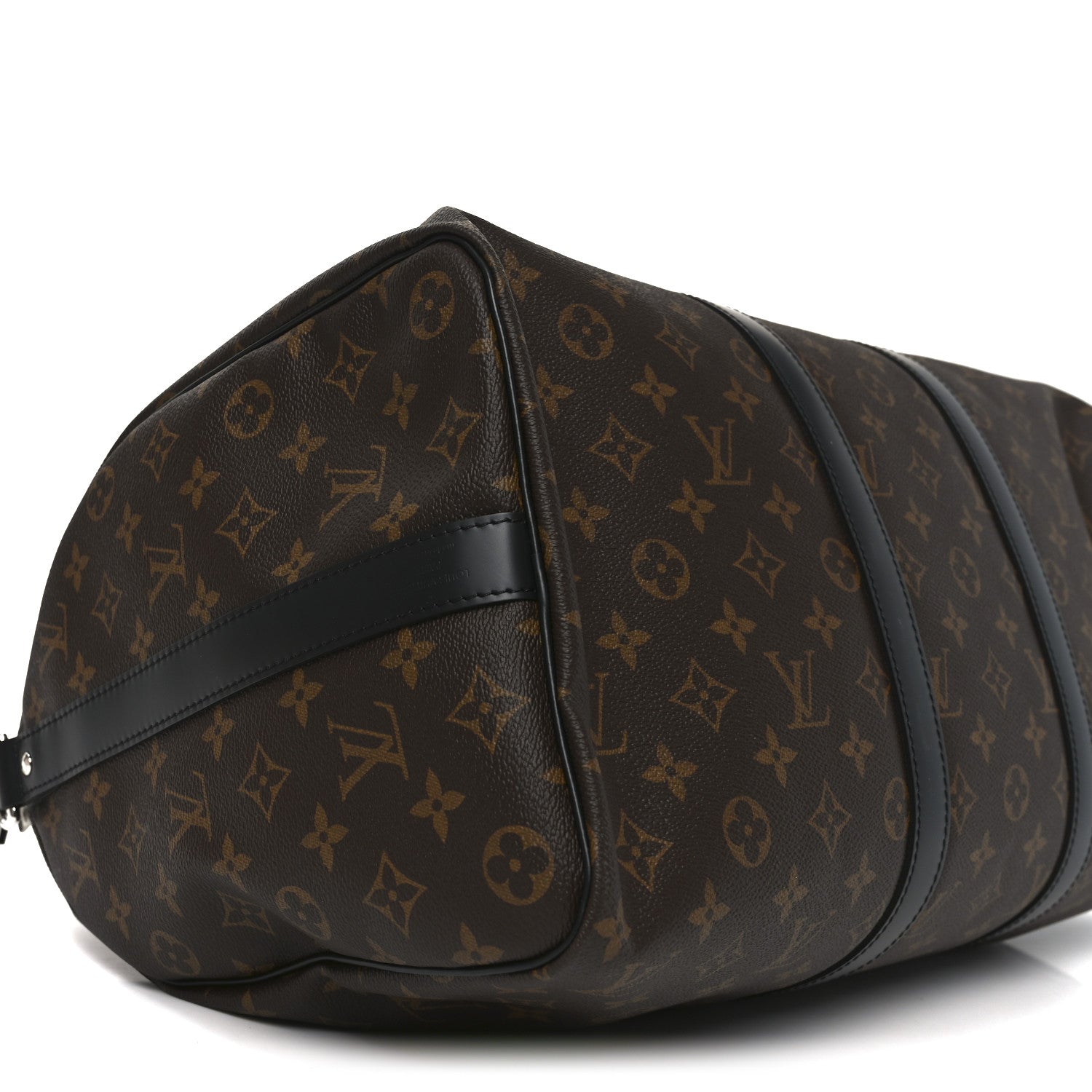 Louis Vuitton Monogram Macassar Keepall Bandouliere 45 7 of 8