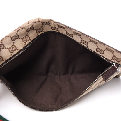 Gucci Monogram Web Belt Bag Dark Brown 4 of 7