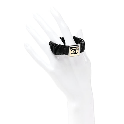 Chanel Lambskin CC Bracelet Black 2 of 4