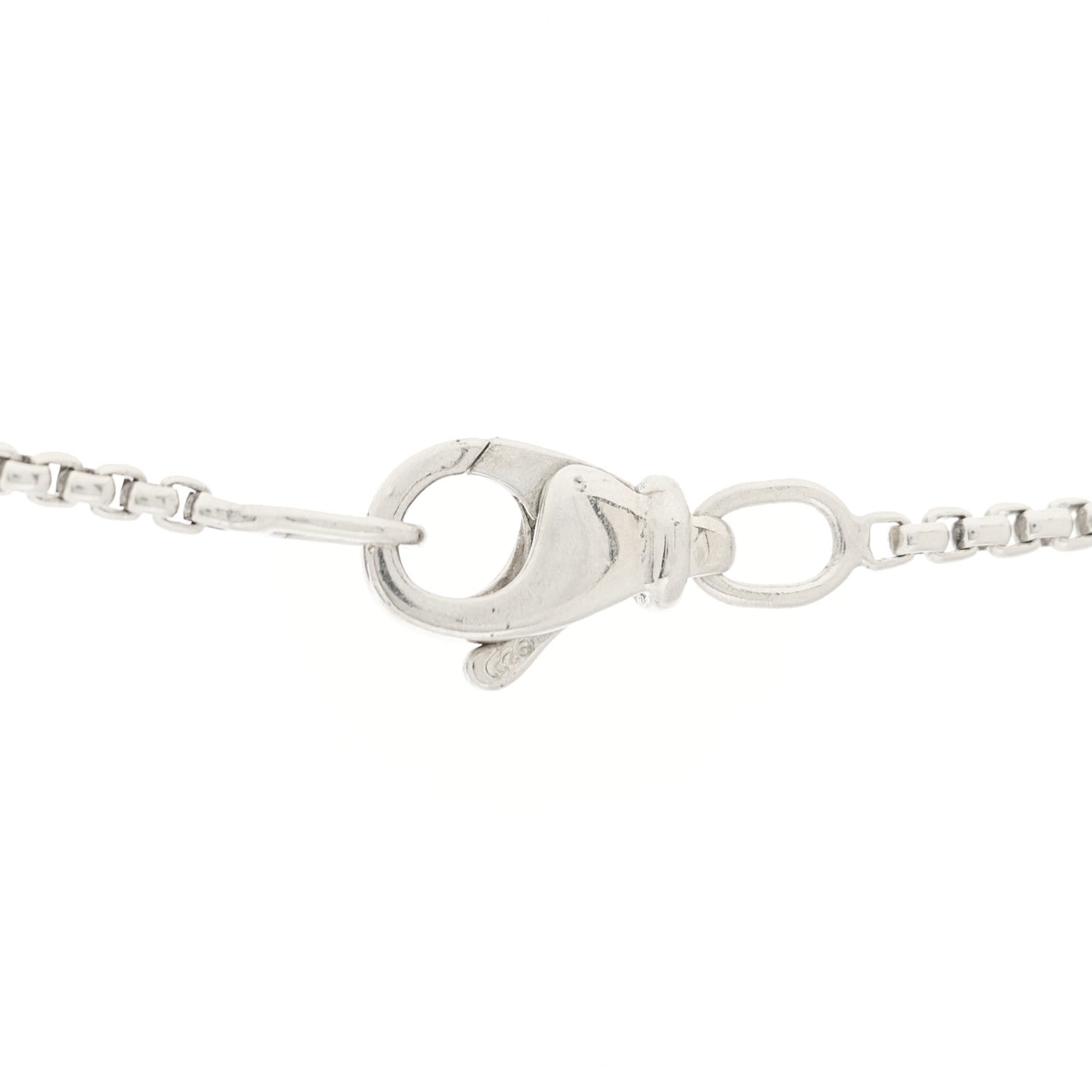 Sterling Silver Diamond Blue Topaz 7mm Petite Albion Pendant Necklace