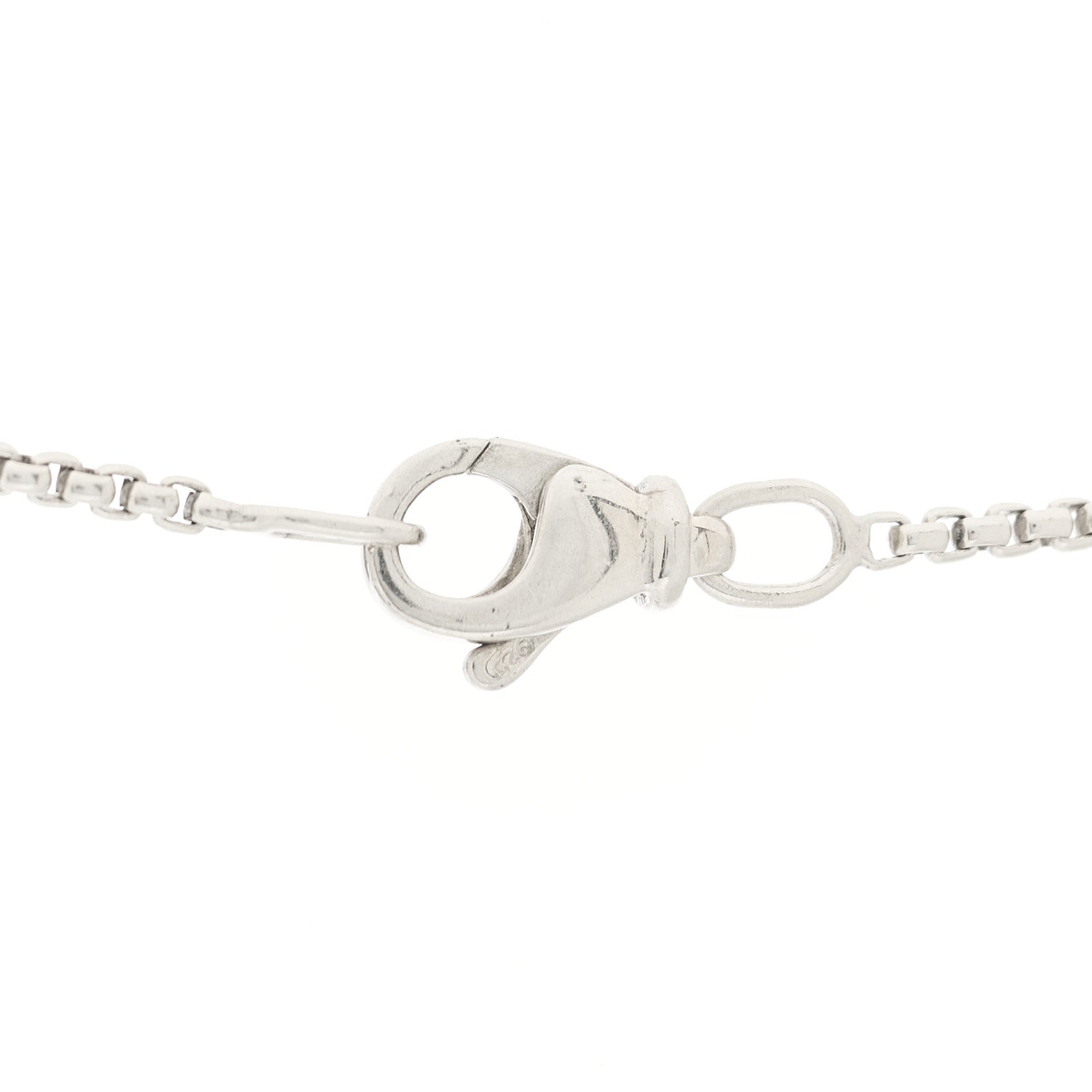 David Yurman Sterling Silver Diamond Blue Topaz 7mm Petite Albion Pendant Necklace 5 of 6