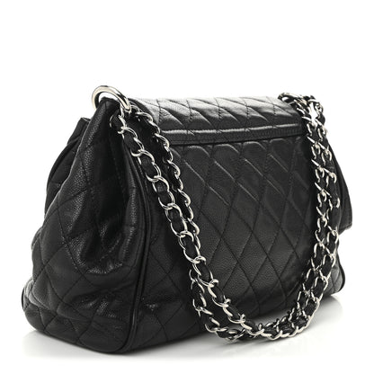 Chanel Caviar Quilted Timeless Accordion Flap Black 3 of 10