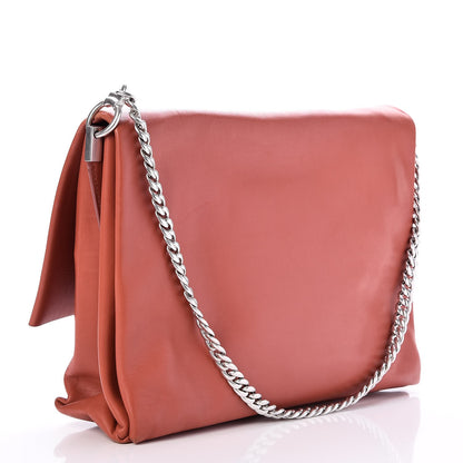 Celine Smooth Calfskin Blade Chain Flap Terracotta 3 of 10