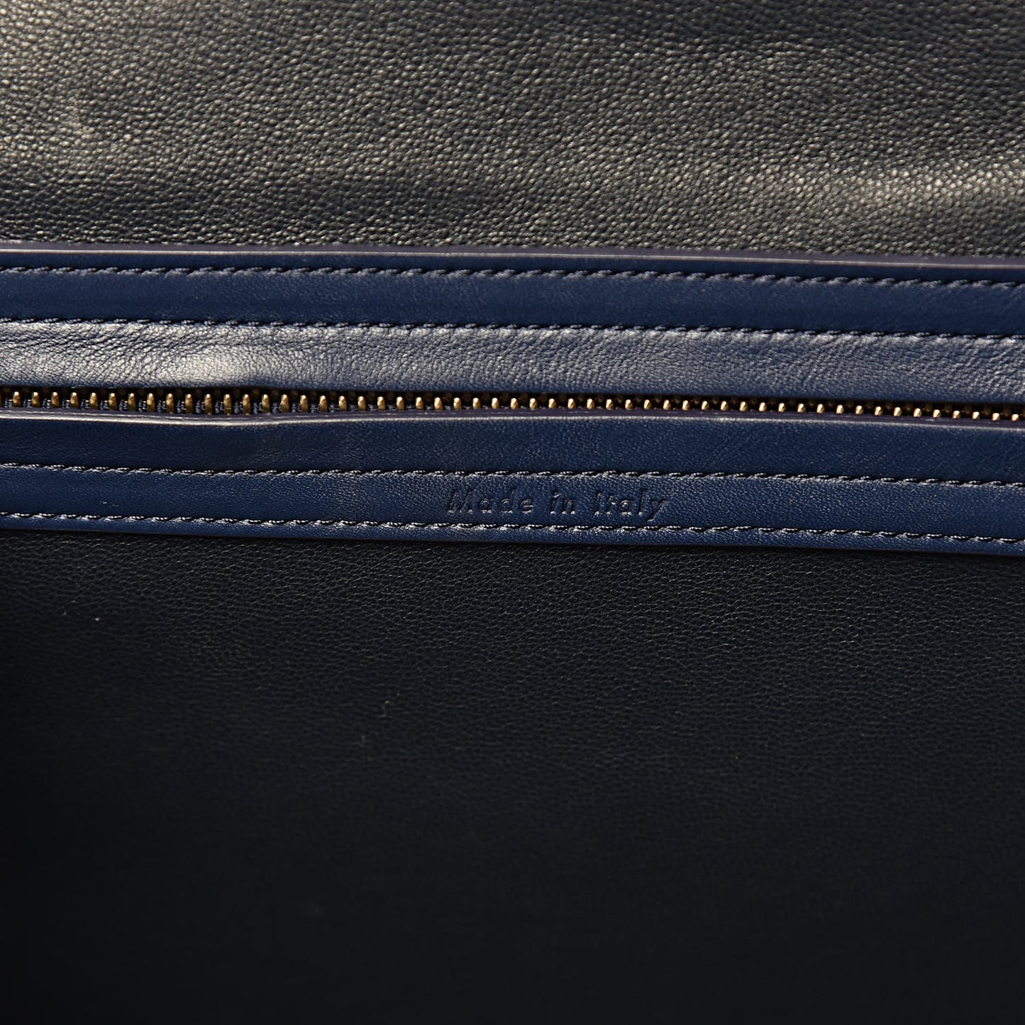 Nubuck Calfskin Medium Phantom Luggage Navy Blue