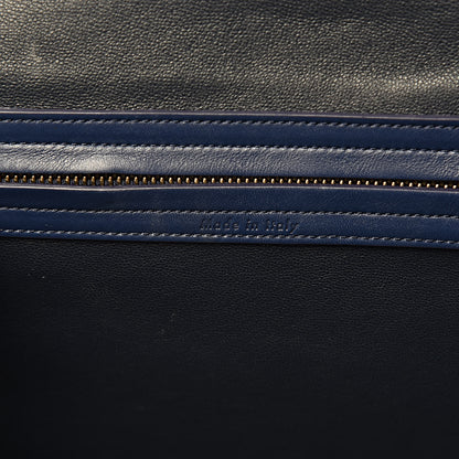 Celine Nubuck Calfskin Medium Phantom Luggage Navy Blue 7 of 13