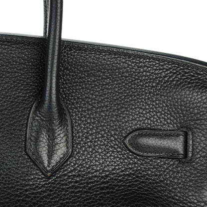 Hermes Taurillon Clemence Birkin 35 Black 27 of 28
