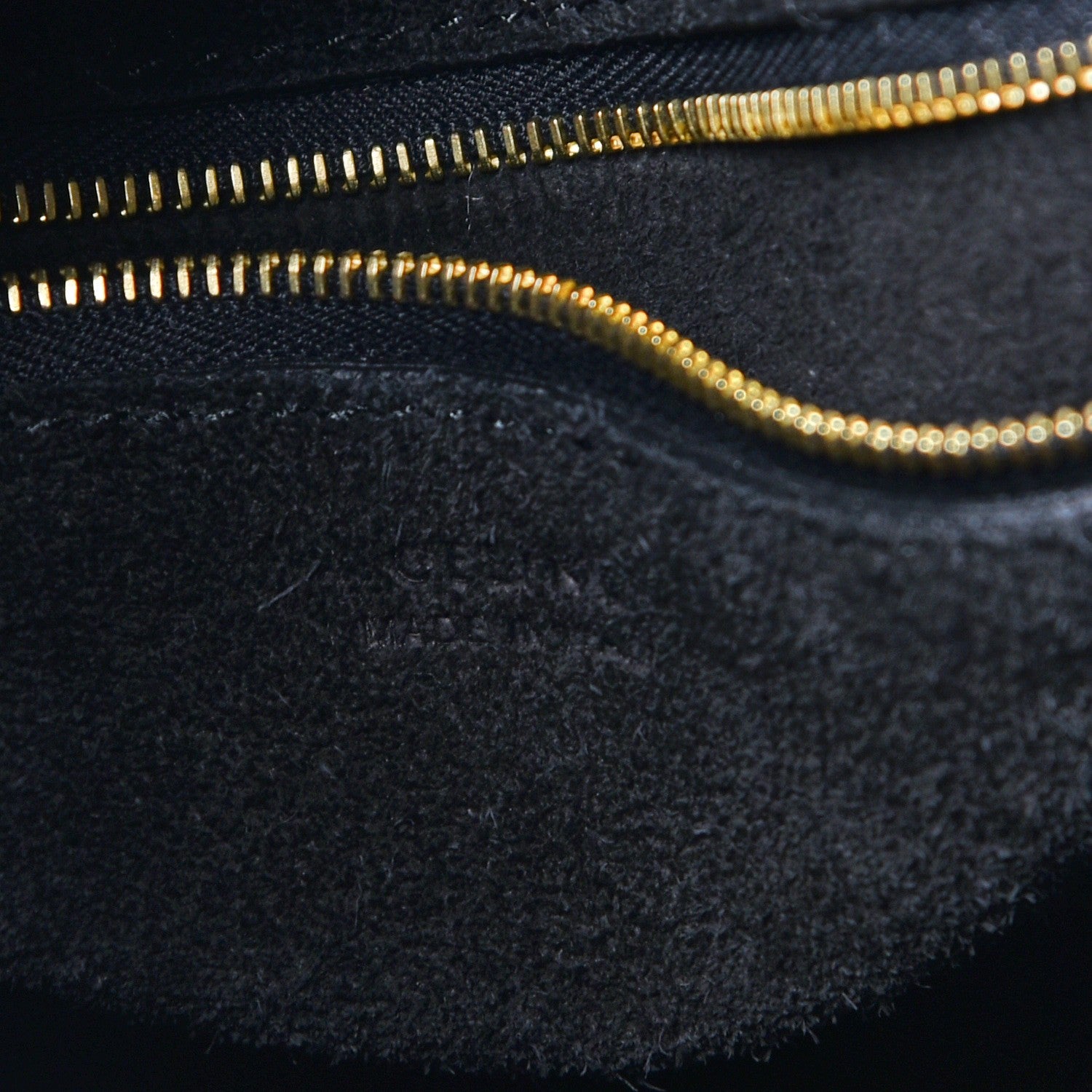 Celine Soft Grained Calfskin Sangle Bucket Bag Black 6 of 7