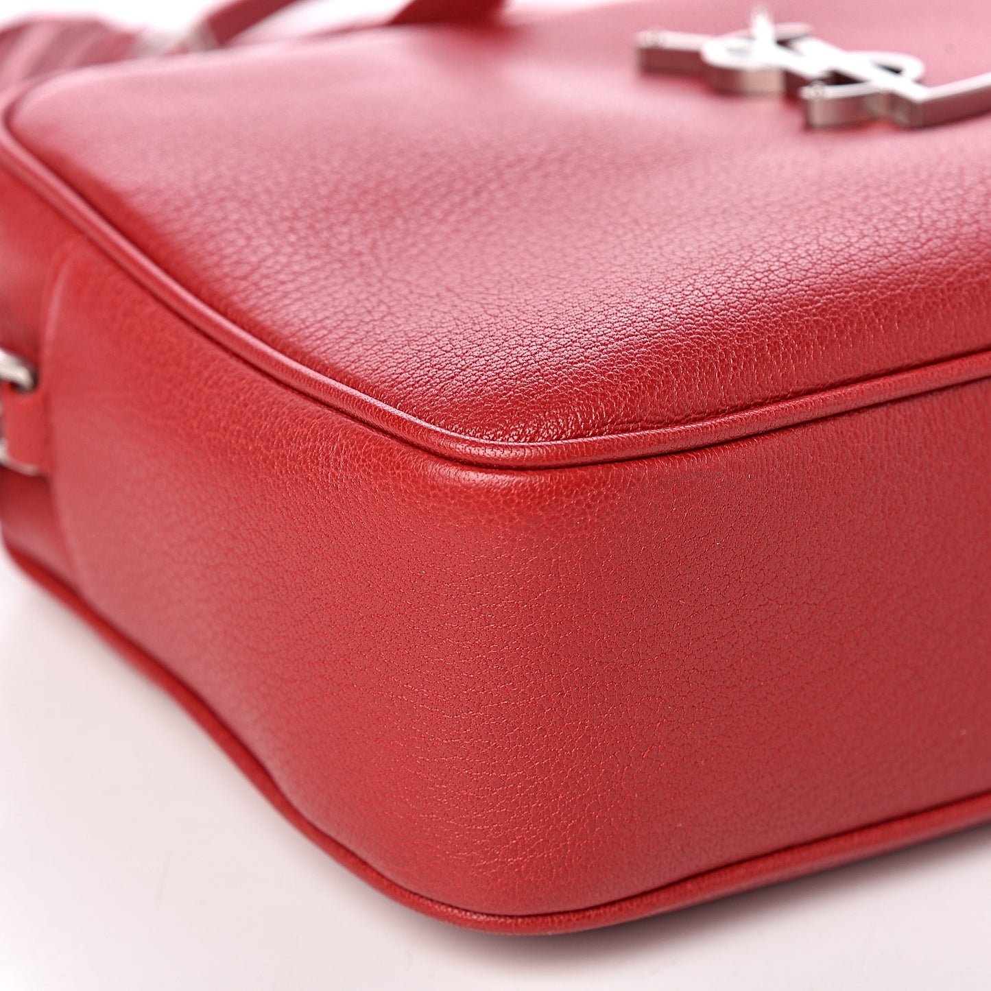 Lambskin Monogram Lou Camera Bag Eros Red