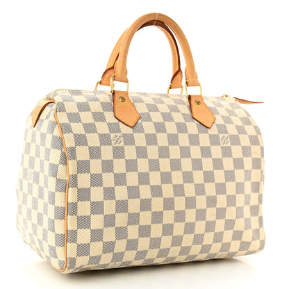 Louis Vuitton Damier Azur Speedy 30 3 of 11