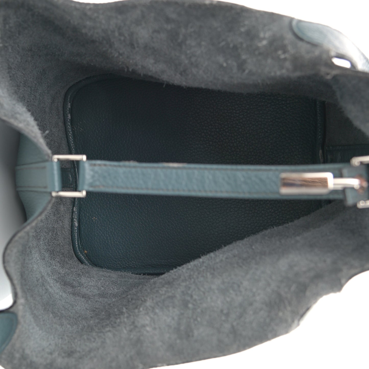 Taurillon Clemence Picotin Lock 26 GM Bleu Orage